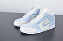 Nike Air Jordan 1 Mid White Celestine Blue