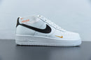 Nike Air Force 1 White Black Gold