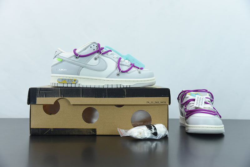 Nike Dunk Low x Off-White Lot 21