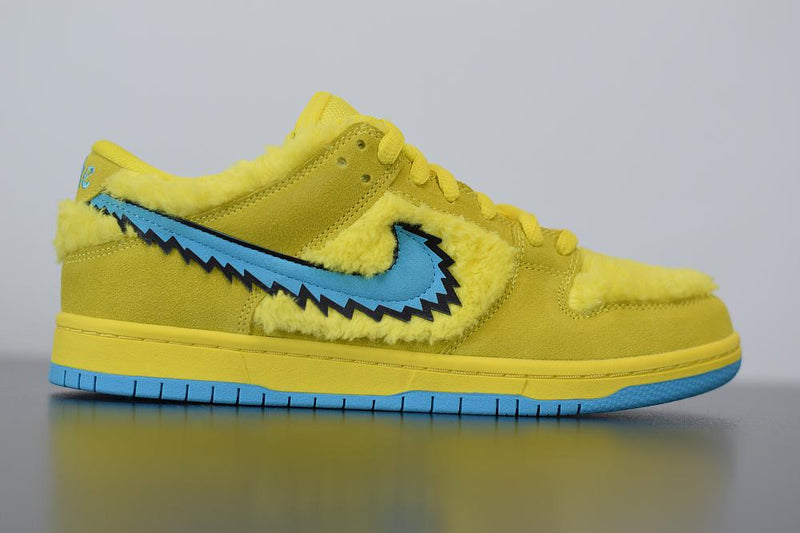 Nike SB Dunk Low Grateful Dead Bears Opti Yellow