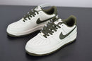 Nike Air Force 1 White Army Green