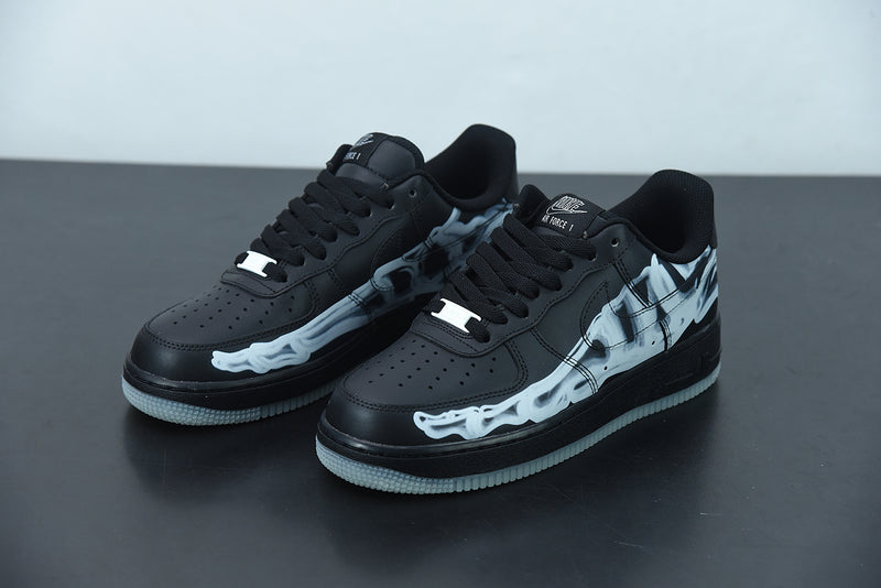 Nike Air Force 1 QS "Black Skeleton"