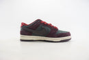 Riot Skateshop x Nike SB Dunk Low Pro Mahogany and Team Red