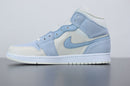 Nike Air Jordan 1 Mid White Celestine Blue
