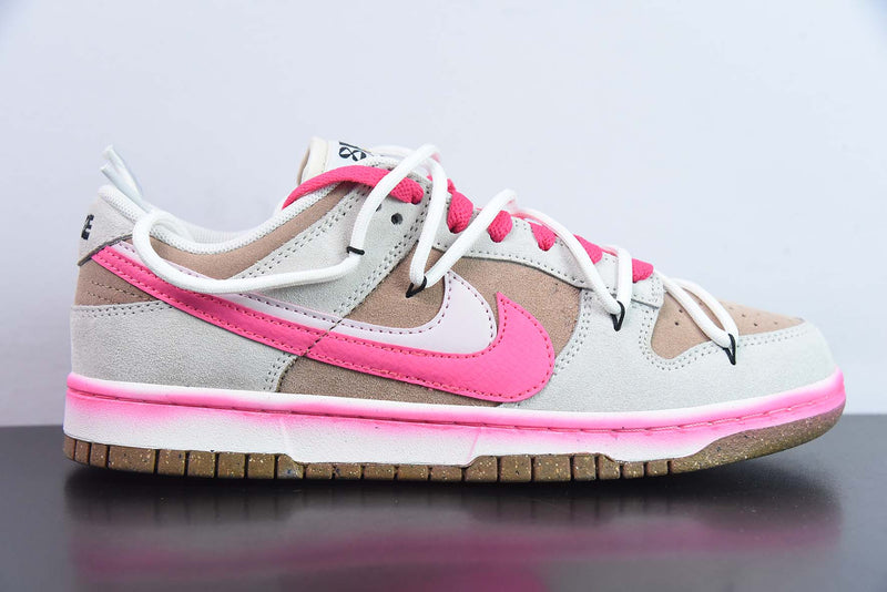 Nike SB Dunk Low Off White '85' Pink Brown Black