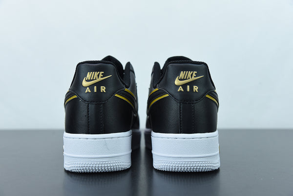 Nike Air Force 1 Low "Black Metalic Gold"