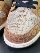 Nike Dunk Low Premium CO.JP Brown Snakeskin