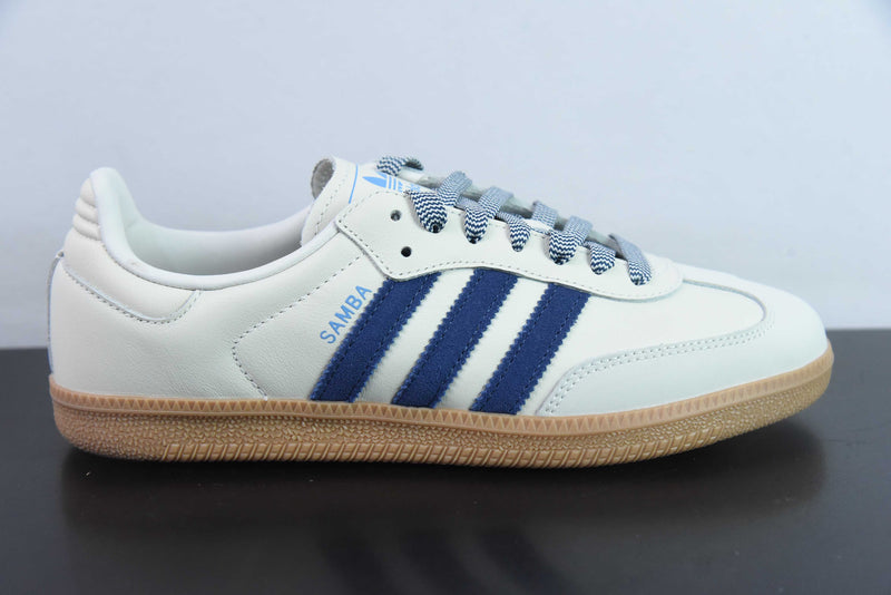 adidas - Samba Pacote Off White Azul Escuro