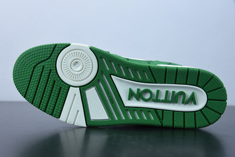 Louis Vuitton LV Trainer Green