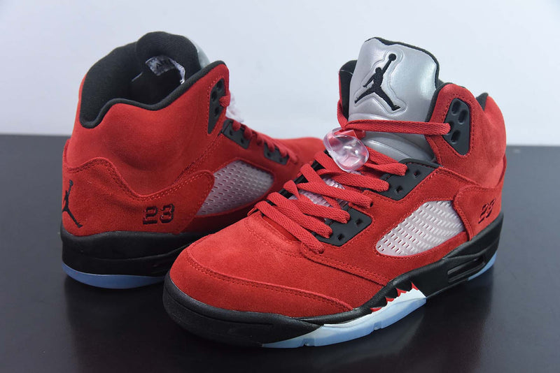 Nike Air Jordan 5  - Retro Raging Bull Red