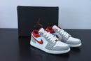 Nike Air Jordan 1 - Low Light Smoke Grey Gym Red
