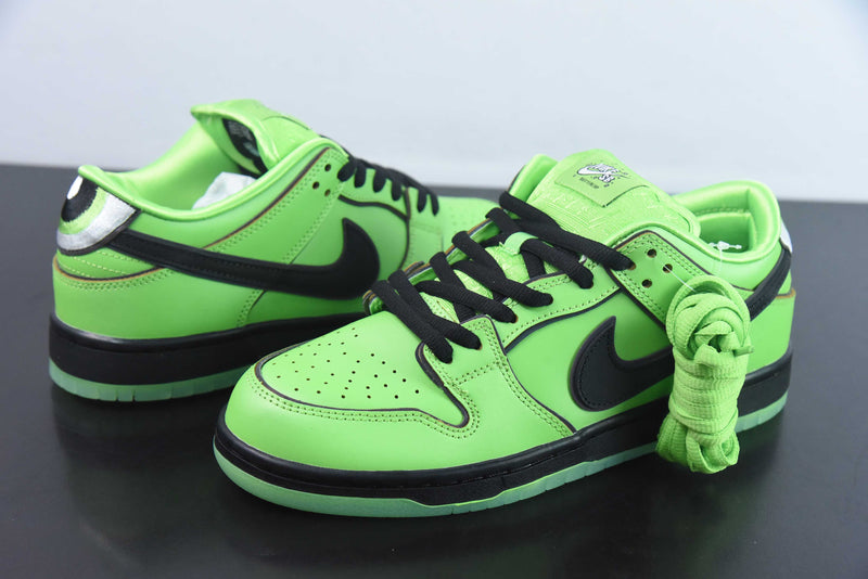 Nike Dunk Low The Powerpuff Girls Buttercup (Meninas super poderosas)