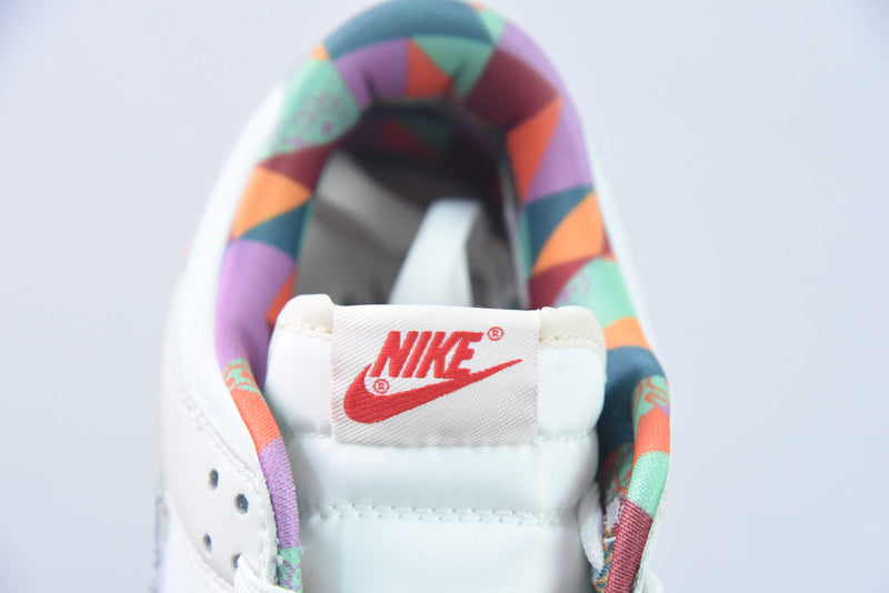 Nike Dunk Low 'White Multi-Color Paisley (GS)'