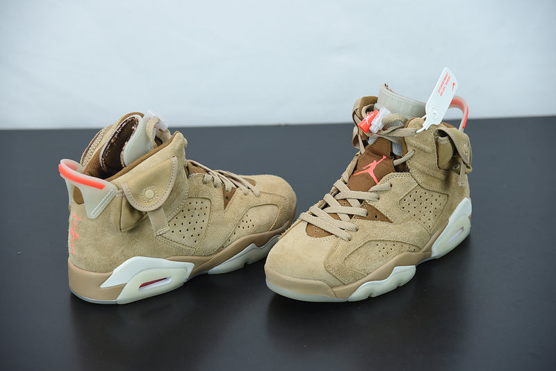 Nike Air Jordan 6 - Travis Scott British Khaki