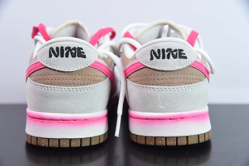 Nike SB Dunk Low Off White '85' Pink Brown Black