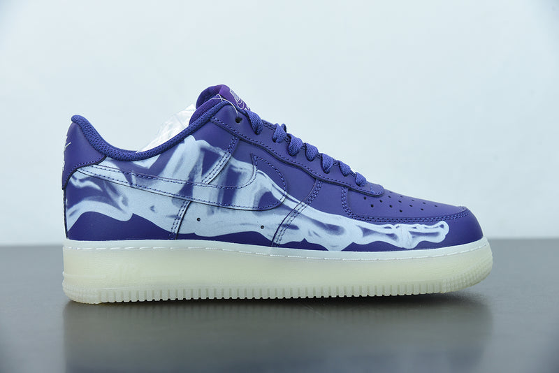 Nike Air Force 1 QS "Purple Skeleton"