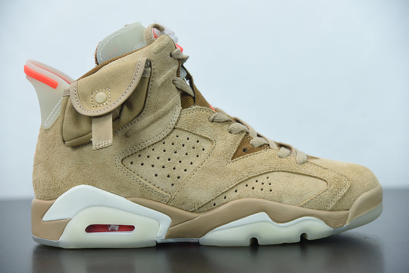 Nike Air Jordan 6 - Travis Scott British Khaki