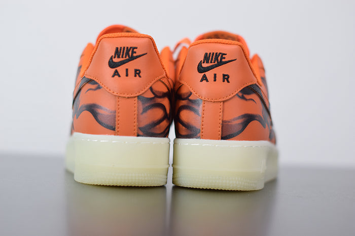 Nike Air Force 1 Low Orange Skeleton Halloween (2020)