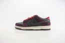 Riot Skateshop x Nike SB Dunk Low Pro Mahogany and Team Red