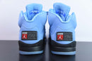 Nike Air Jordan 5 - Retro UNC University Blue