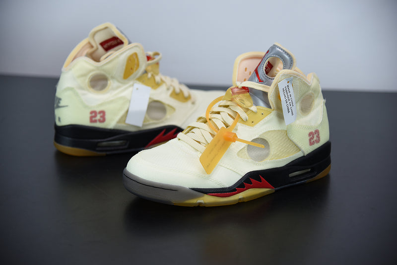 Nike Air Jordan 5 - Retro Off-White Sail