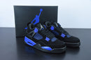 Nike Air Jordan 4 - Black /Military Blue