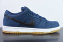 Nike Dunk Low Navy Black Gum
