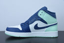 Nike Air Jordan 1 - Mid Blue Mint