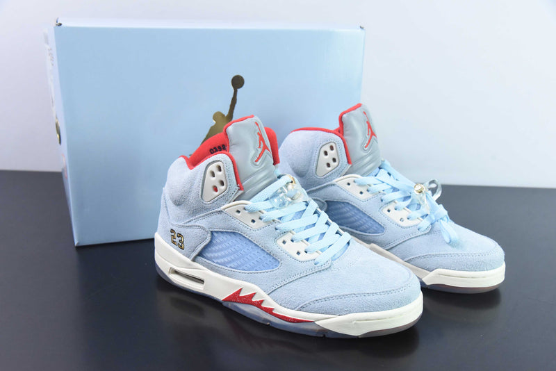 Nike Air Jordan 5  - Retro Trophy Room Ice Blue