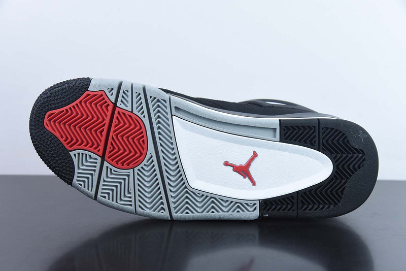 Nike Air Jordan 4 - Retro Black Canvas