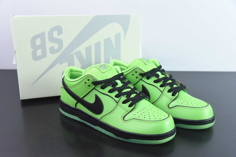 Nike Dunk Low The Powerpuff Girls Buttercup (Meninas super poderosas)