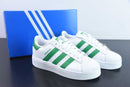 adidas - Superstar Trainer White/Green