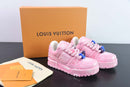 Louis Vuitton LV Trainer Maxi Sneaker Rosa