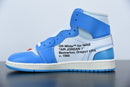 Nike Air Jordan 1 - Retro High Off-White University Blue