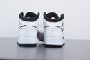 Nike Air Jordan 1 - Mid White Black Tuxedo