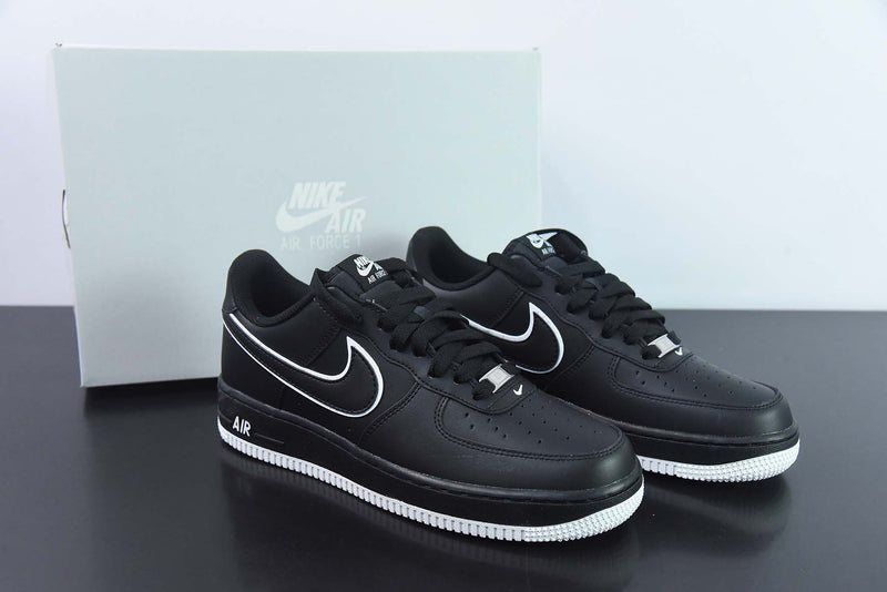 Nike Air Force 1 Low '07 Black White Sole (2023)
