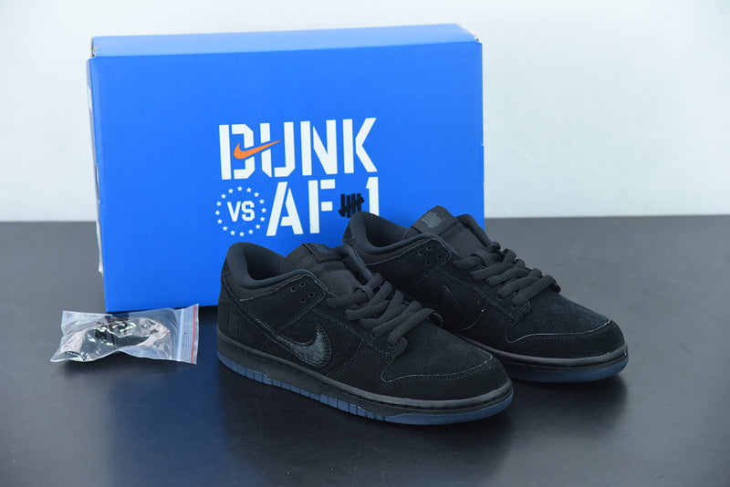 Nike Dunk Low Undefeated 5 On It Black