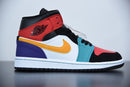 Nike Air Jordan 1 - Mid Bred Multi-Color