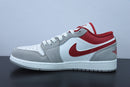 Nike Air Jordan 1 - Low Light Smoke Grey Gym Red