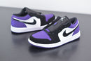 Nike Air Jordan 1 - Low Court Purple White