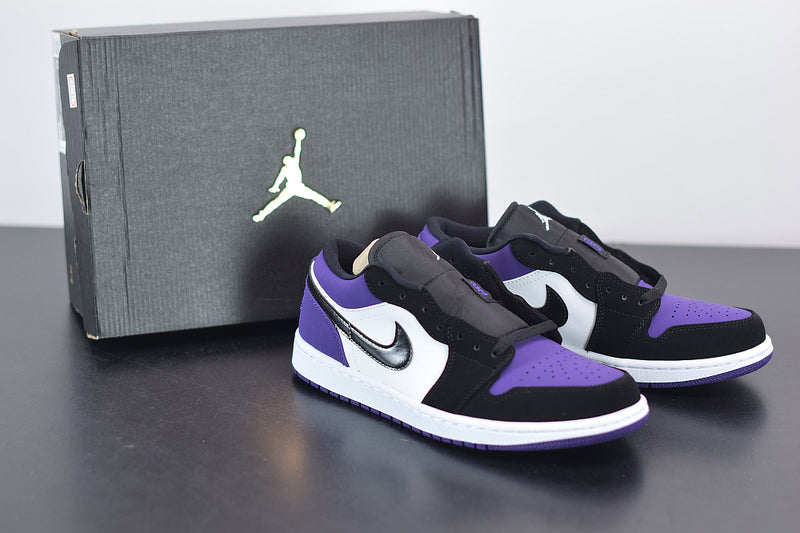 Nike Air Jordan 1 - Low Court Purple White