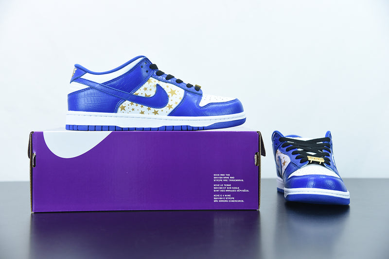 Nike SB Dunk Low Supreme Stars Hyper Royal (2021)