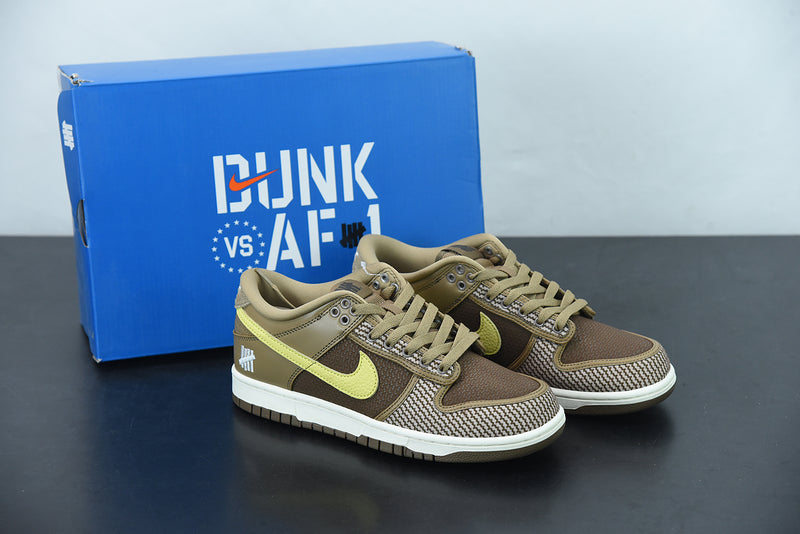 Nike Dunk Low SP Undefeated Canteen Dunk vs. AF1 Pack