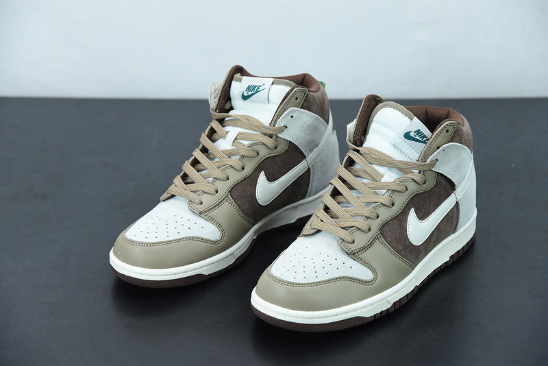Nike Dunk High Light Chocolate