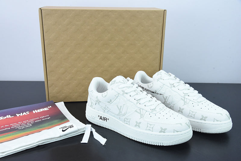 Louis Vuitton Nike Air Force 1 Low By Virgil Abloh White