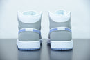 Nike Air Jordan 1 -Mid White Wolf Grey