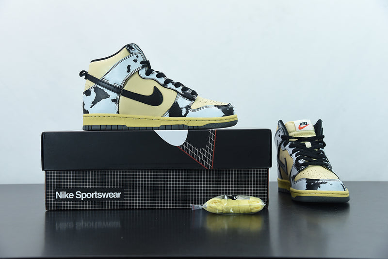 Nike Dunk High 1985 SP Yellow Acid Wash