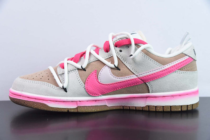 Nike SB Dunk Low Off White '85' Pink Brown Black