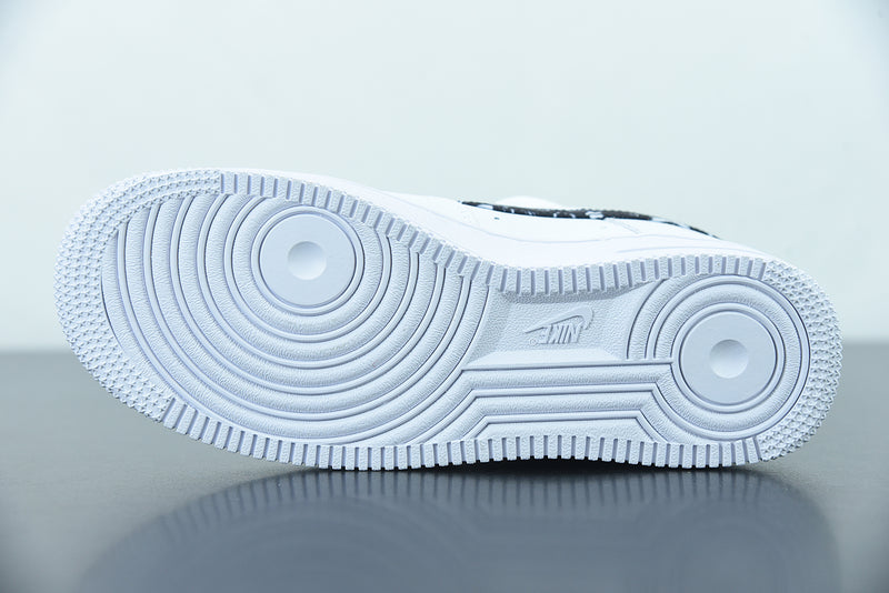 Nike Air Force 1 Low Essential White Black Paisley