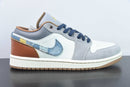 Nike Air Jordan 1 - Low Phantom Repaired Denim Swoosh